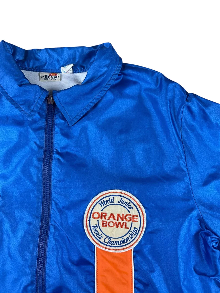 Giacca tuta vintage firmata Ellesse anni '90 blu taglia 50