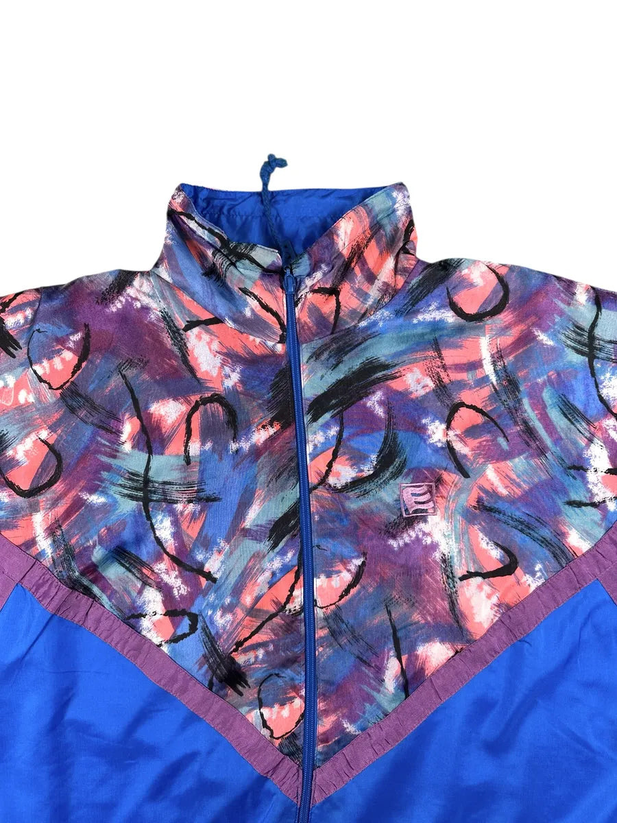 Giacchetto di tuta vintage/windbreaker anni ’80