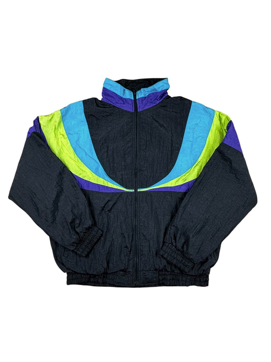 Giacchetto di tuta anni ’90 con inserti colorati