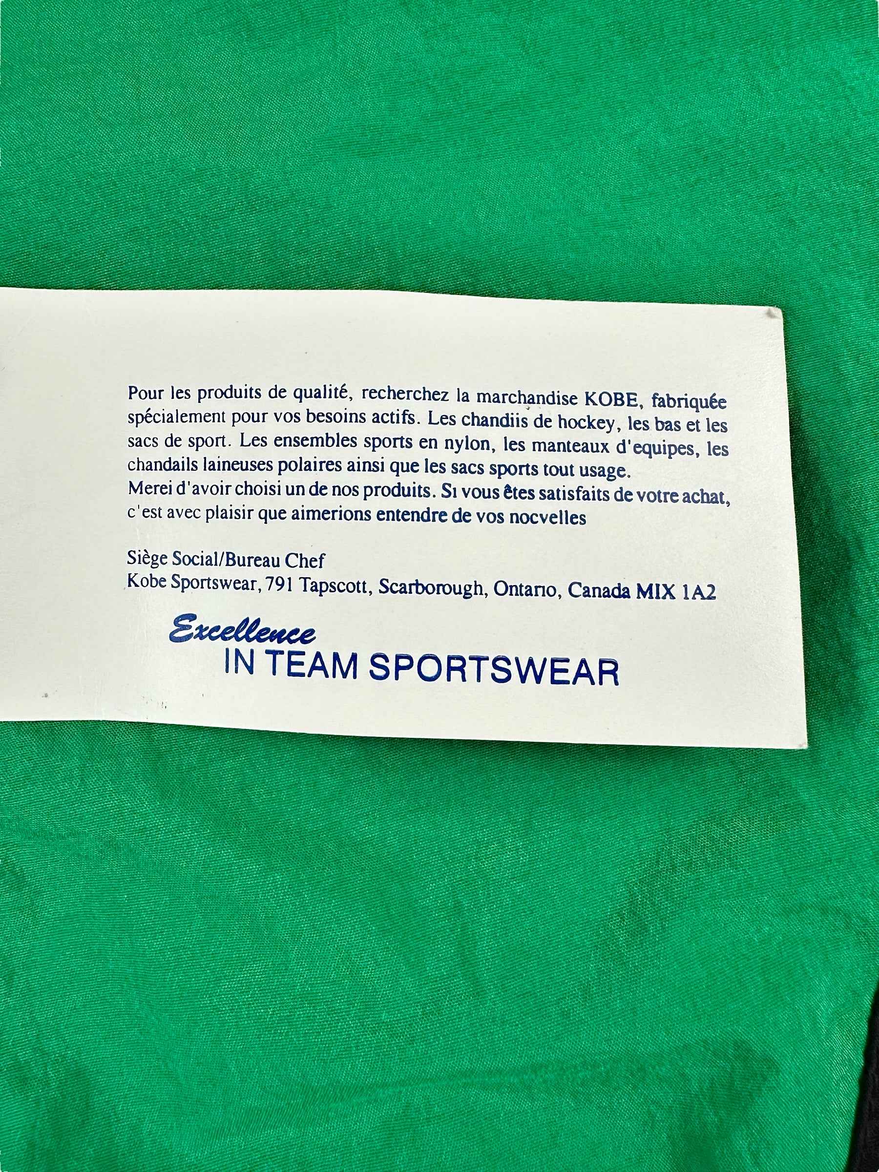 Giacchetto di tuta vintage firmato Kobe