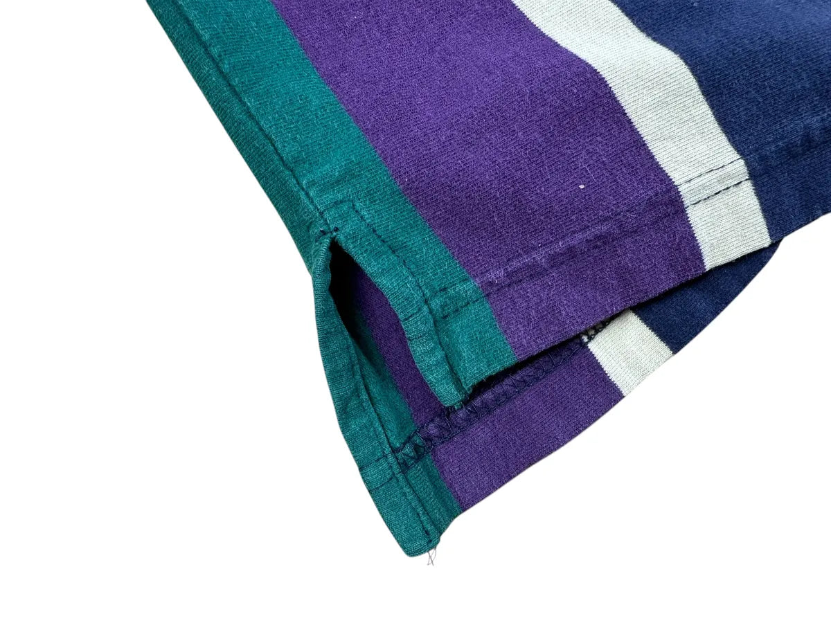 Polo vintage a maniche lunghe da uomo