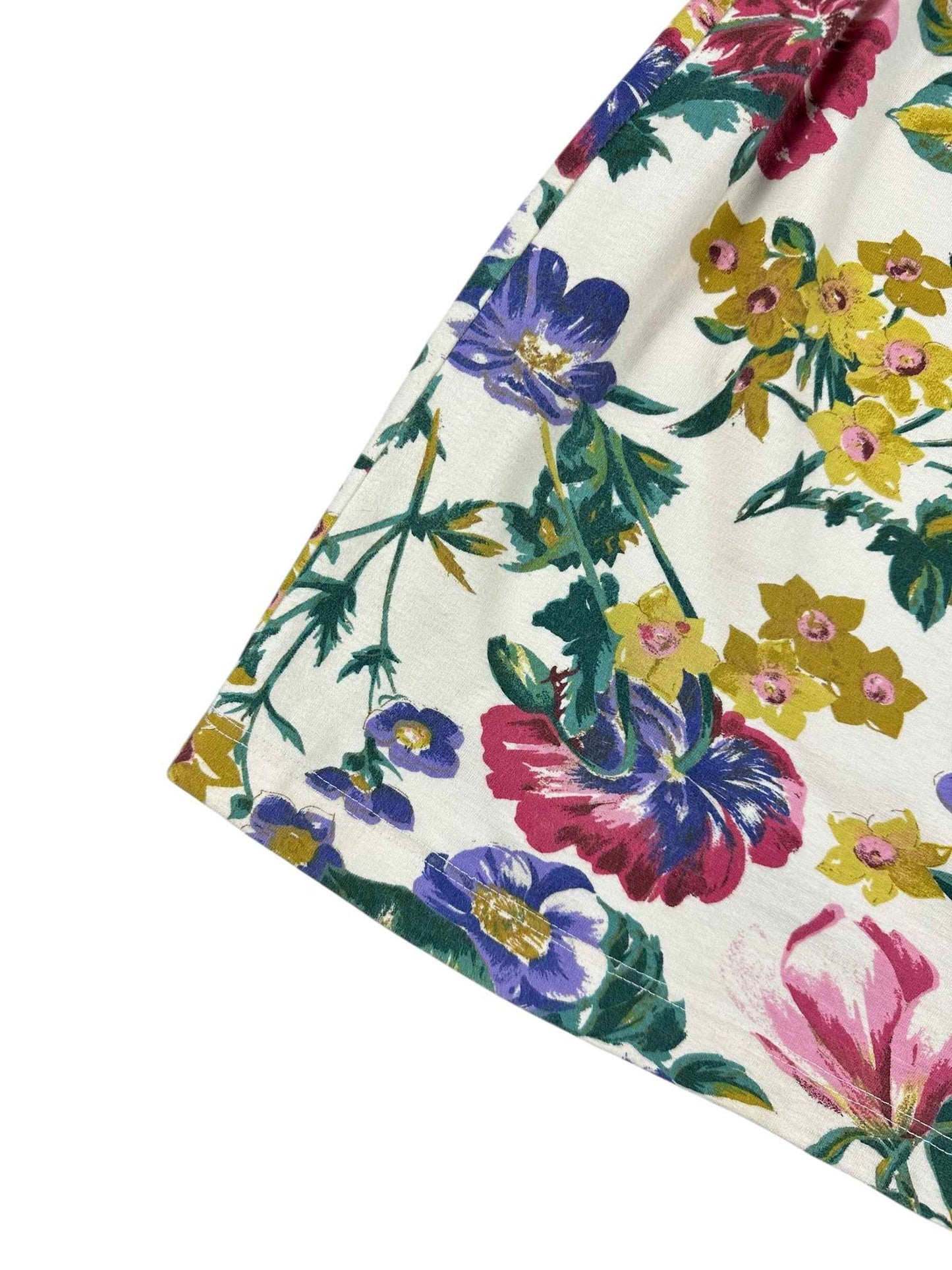 Minigonna vintage Frapp a fantasia floreale