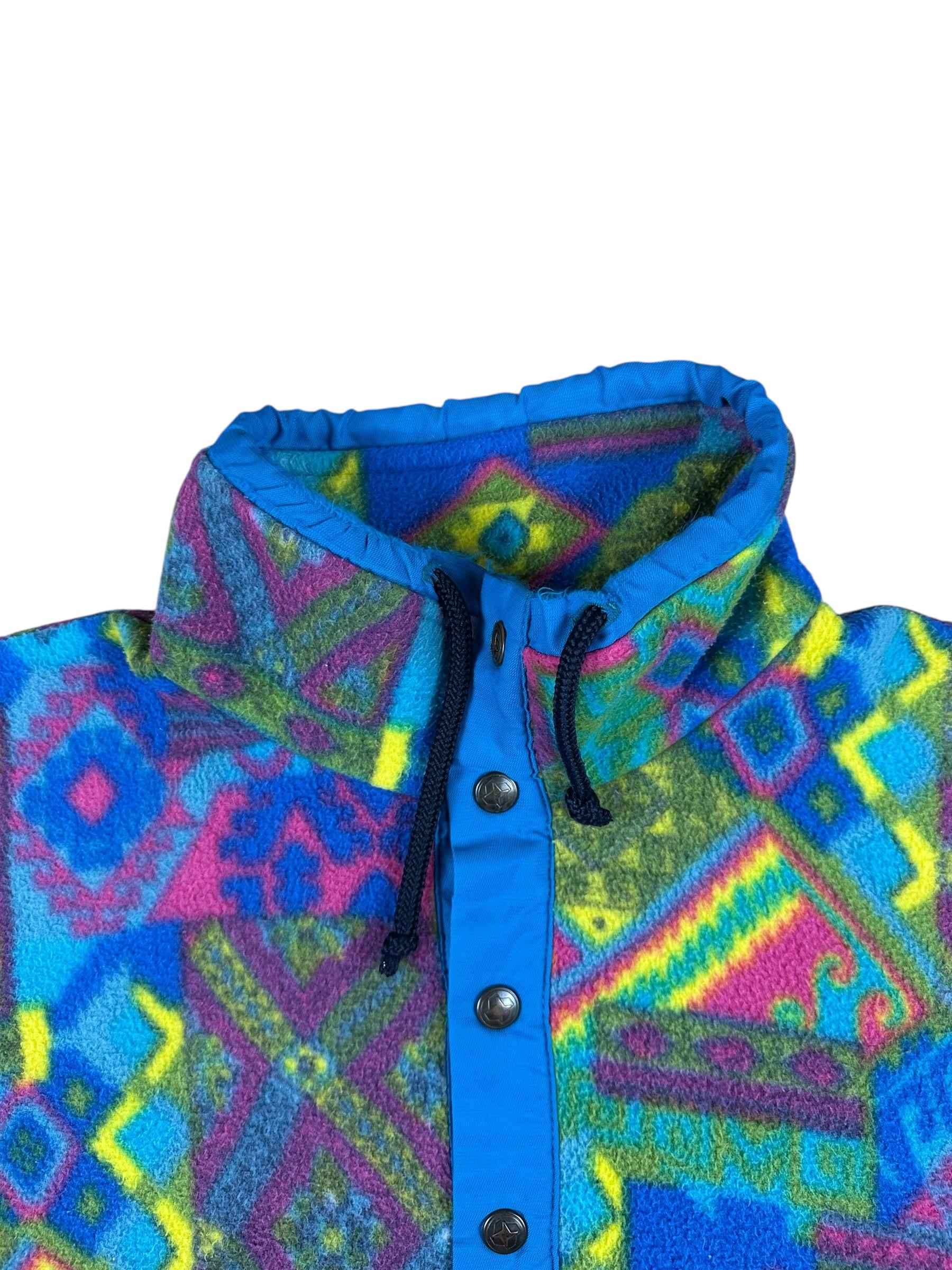 Pile vintage Colmar anni ’90 a fantasia geometrica