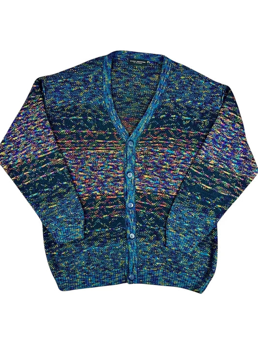 Cardigan vintage Conbipel anni ’90 multicolor unisex