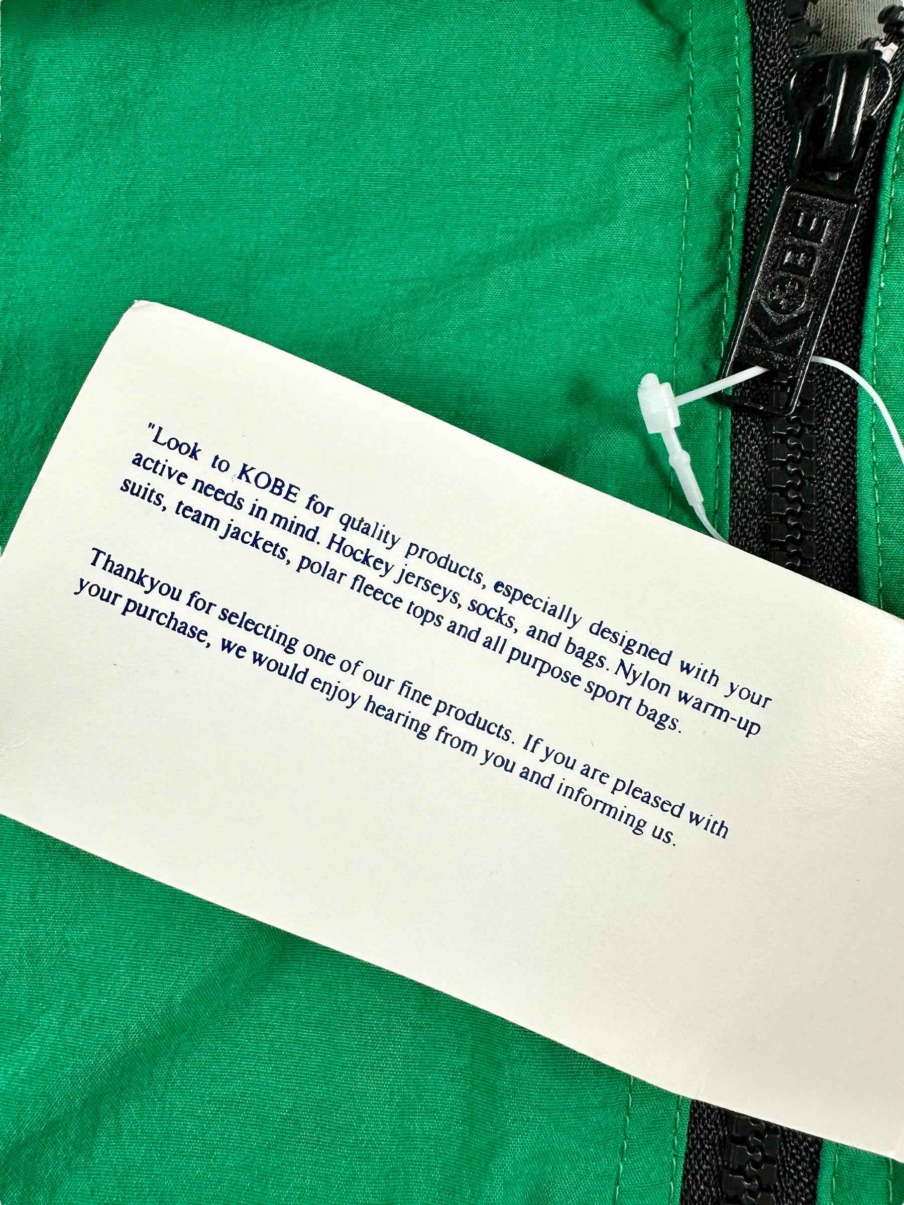 Giacchetto di tuta vintage firmato Kobe