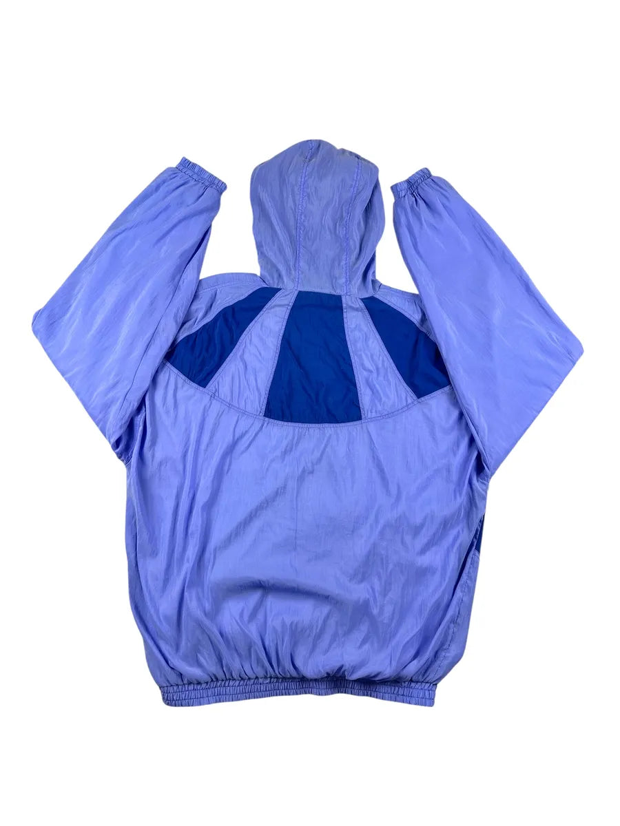 Giacchetto vintage a sacca con cappuccio e tascone frontale