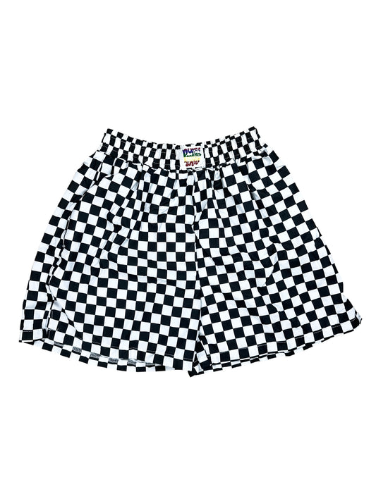 Shorts da donna a scacchi