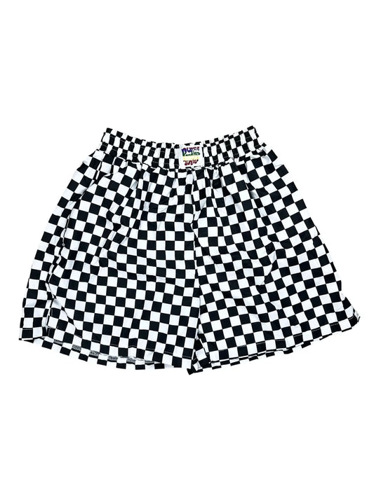 Shorts da donna a scacchi