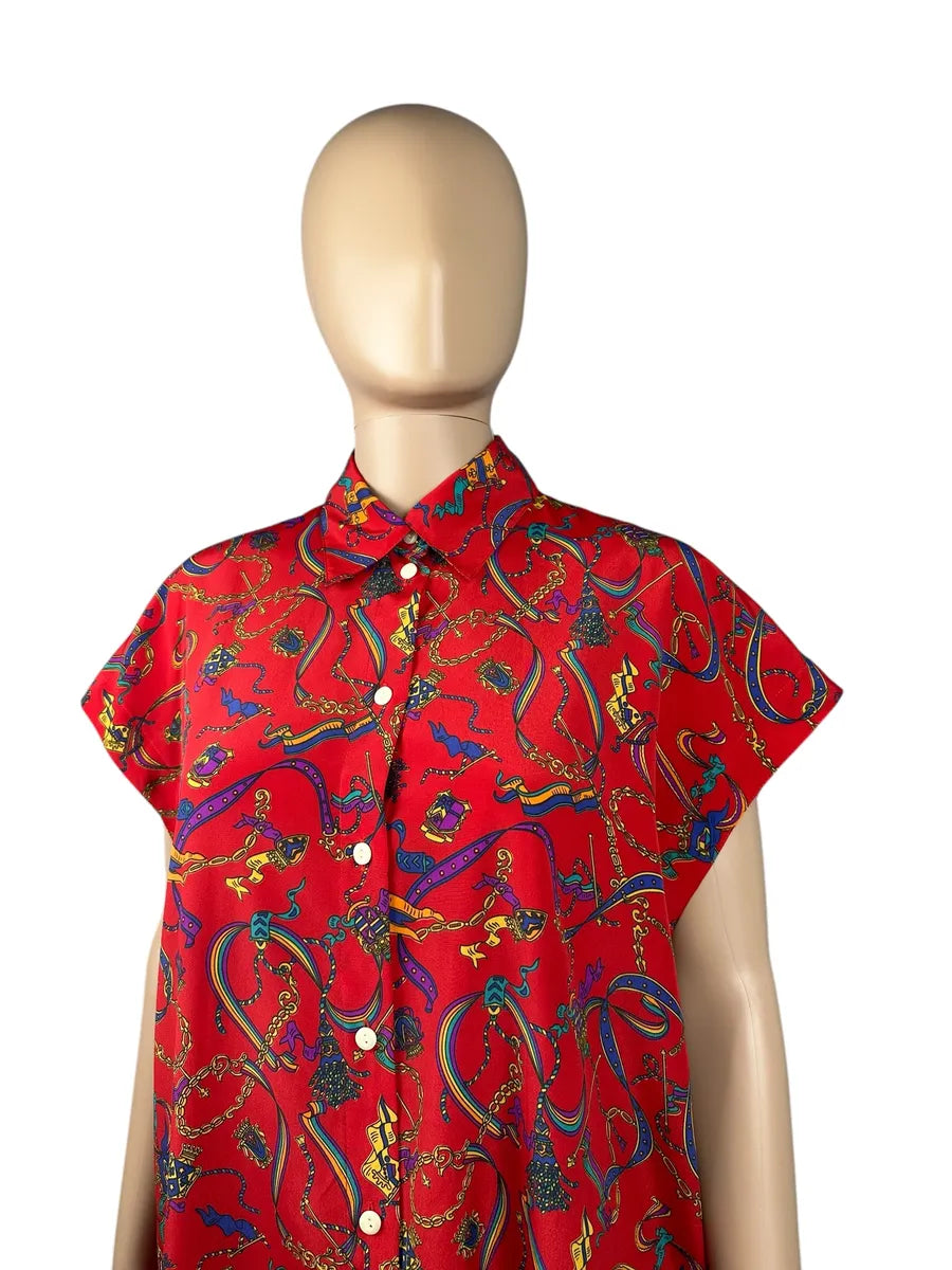 Camicia smanicate vintage da donna