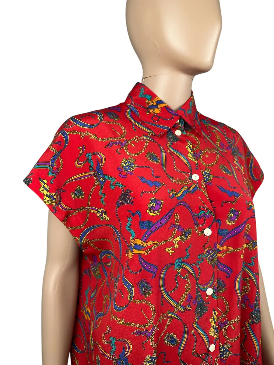 Camicia smanicate vintage da donna