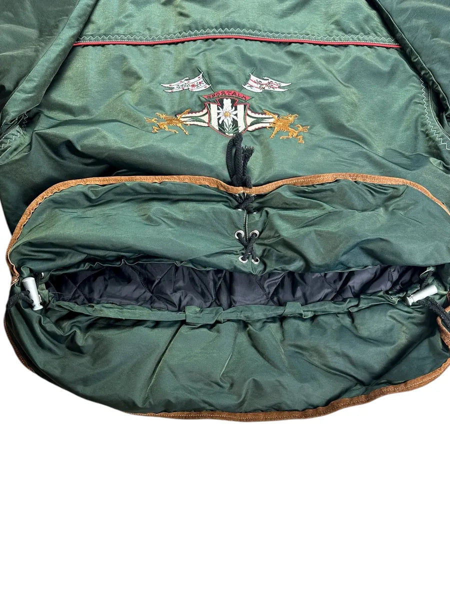 Giubbotto vintage da uomo verde firmato Sportalm