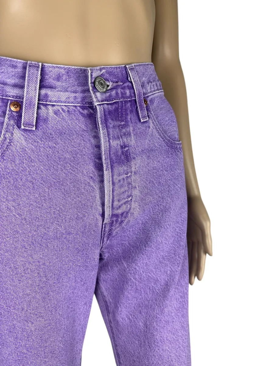 Jeans da donna Levi's 501 viola