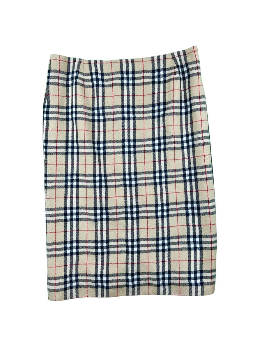 Gonna da donna in stile Burberry