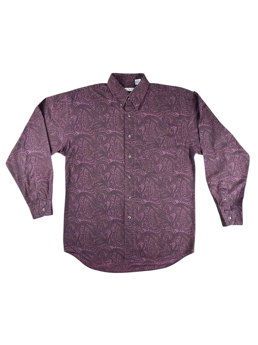 Camicia vintage da uomo con motivo Paisley