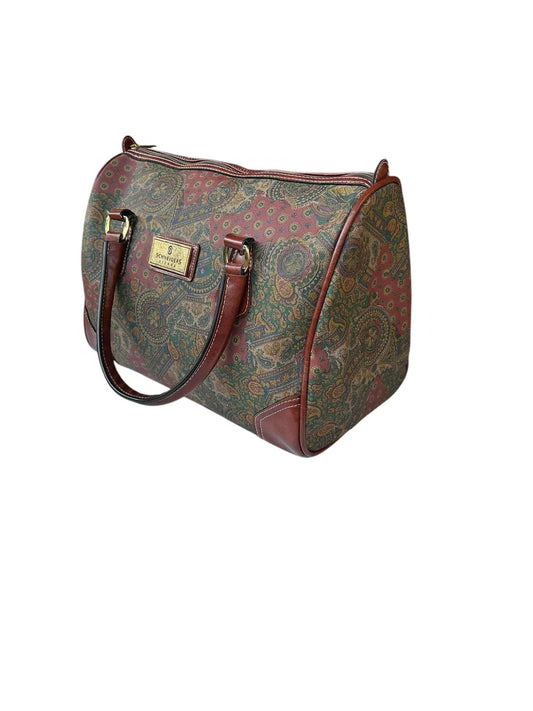 Borsa vintage in pelle e motivo Paisley Schneiders
