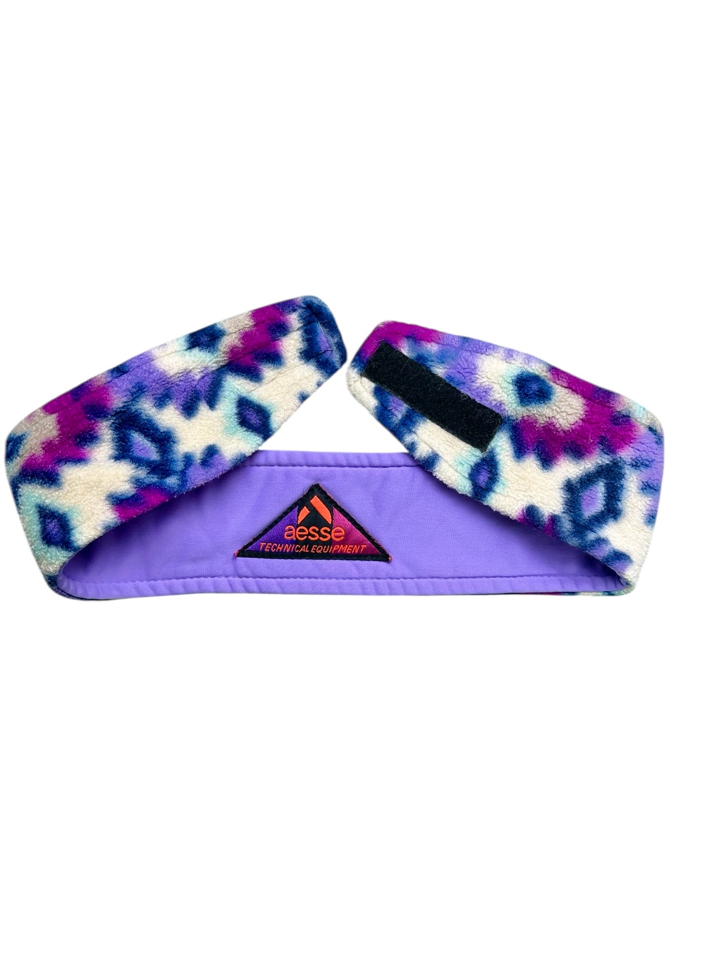 Aesse 90s double-sided fleece headband