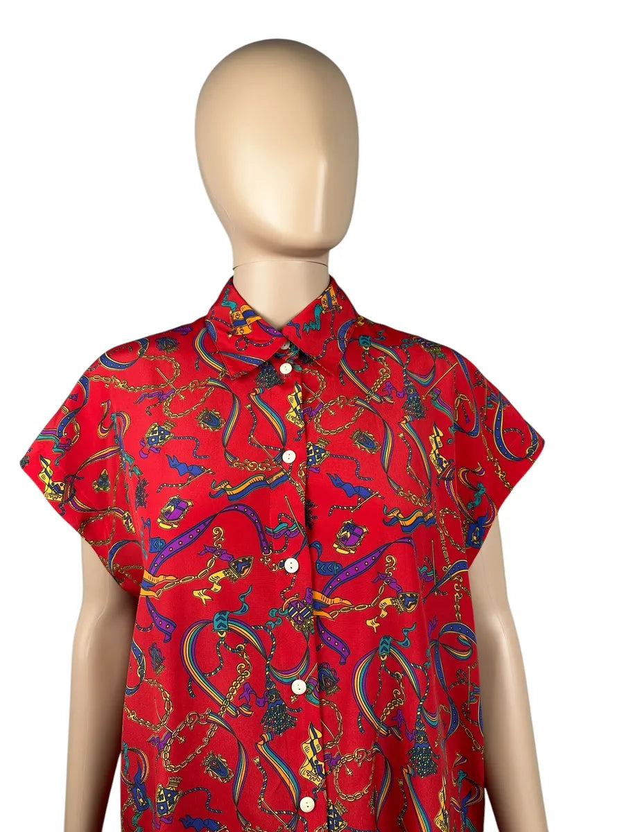 Camicia smanicate vintage da donna