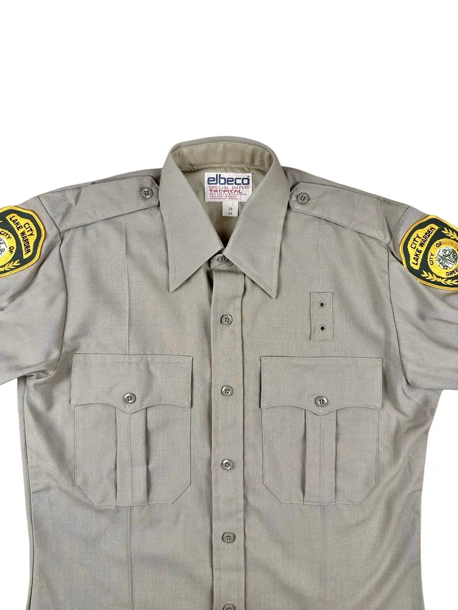 Camicia da guardialago americana da uomo