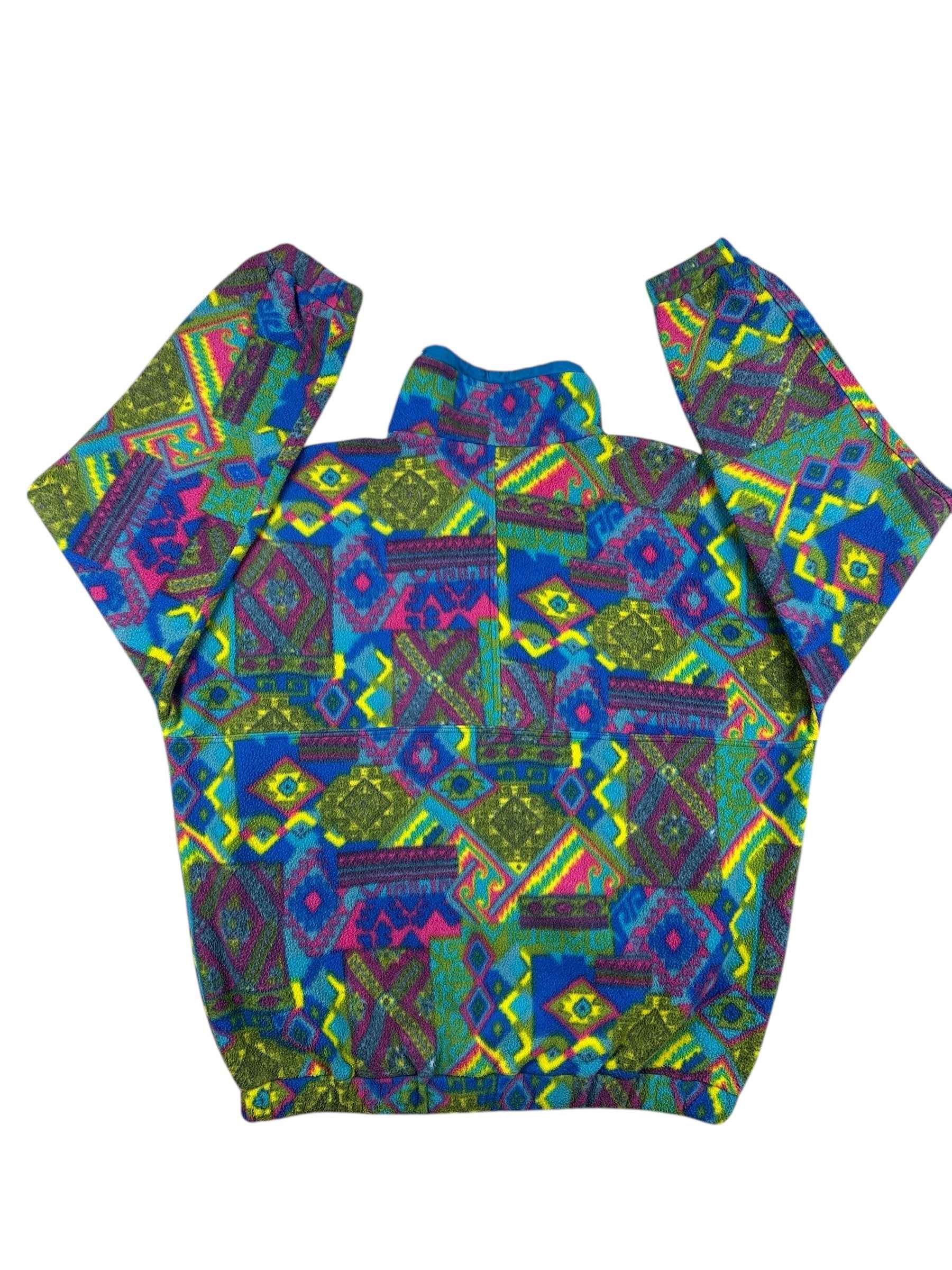 Pile vintage Colmar anni ’90 a fantasia geometrica