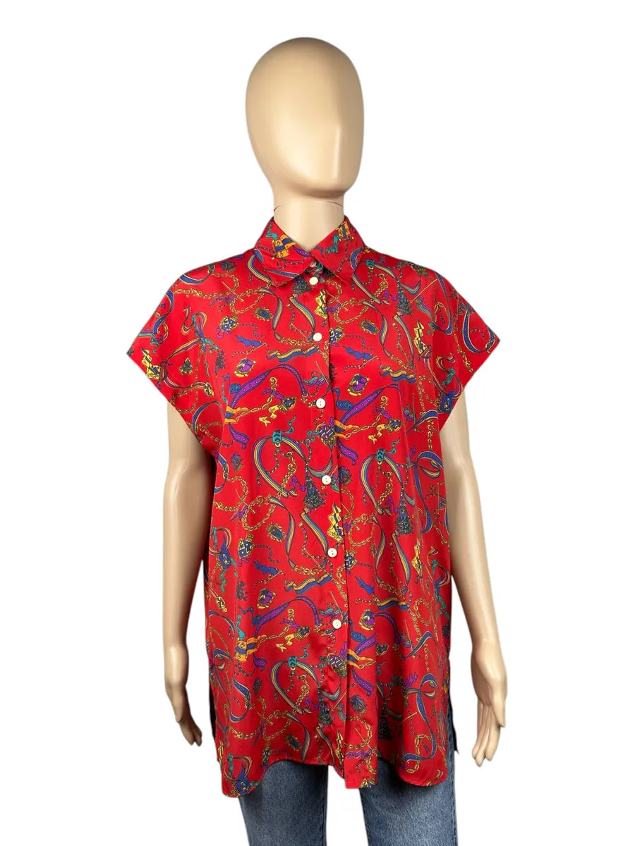 Camicia smanicate vintage da donna