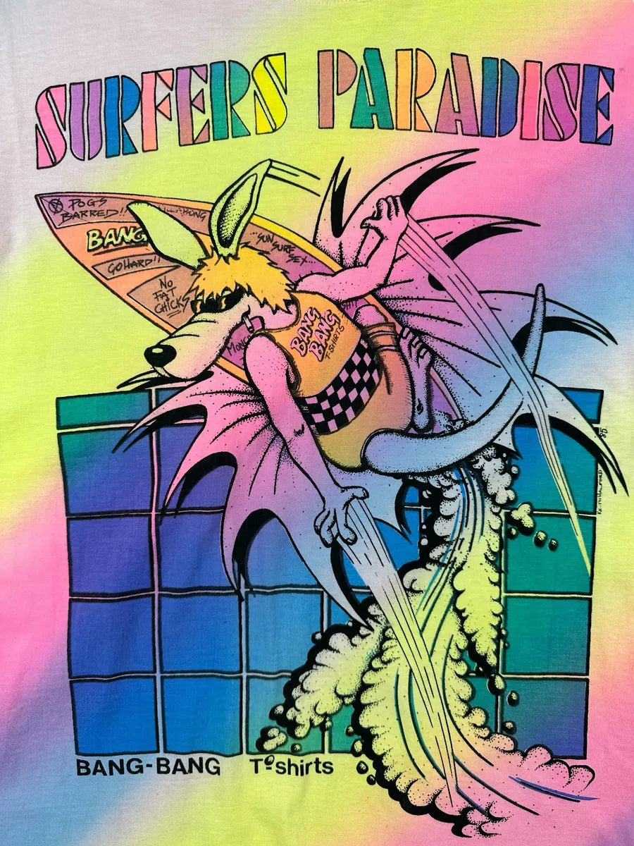 T-shirt Vintage Donna anni '90 Tie Dye