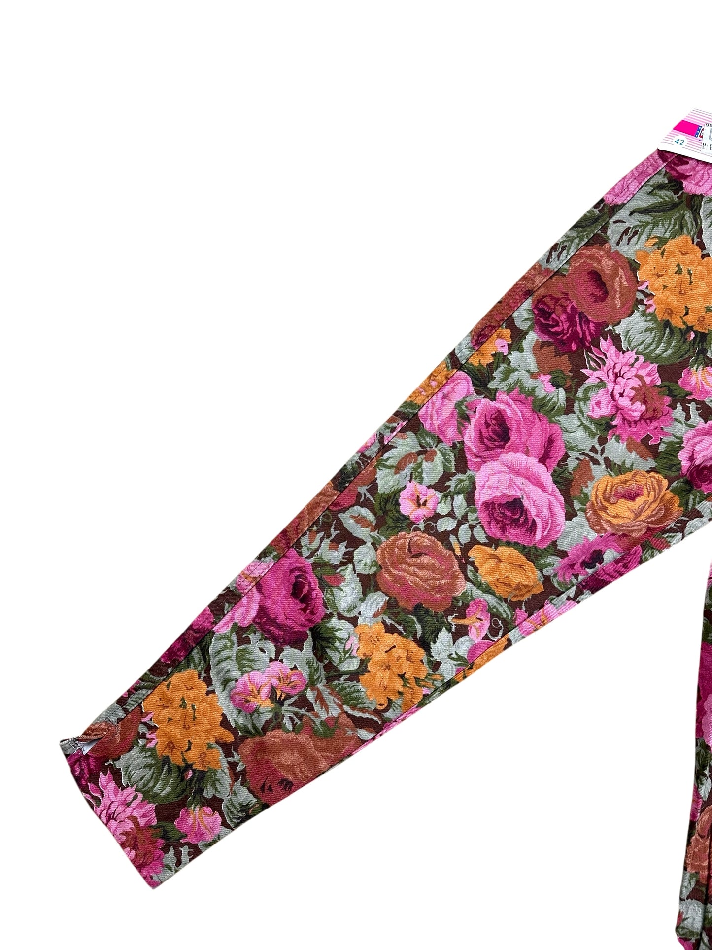 Pantaloni da donna con stampa floreale