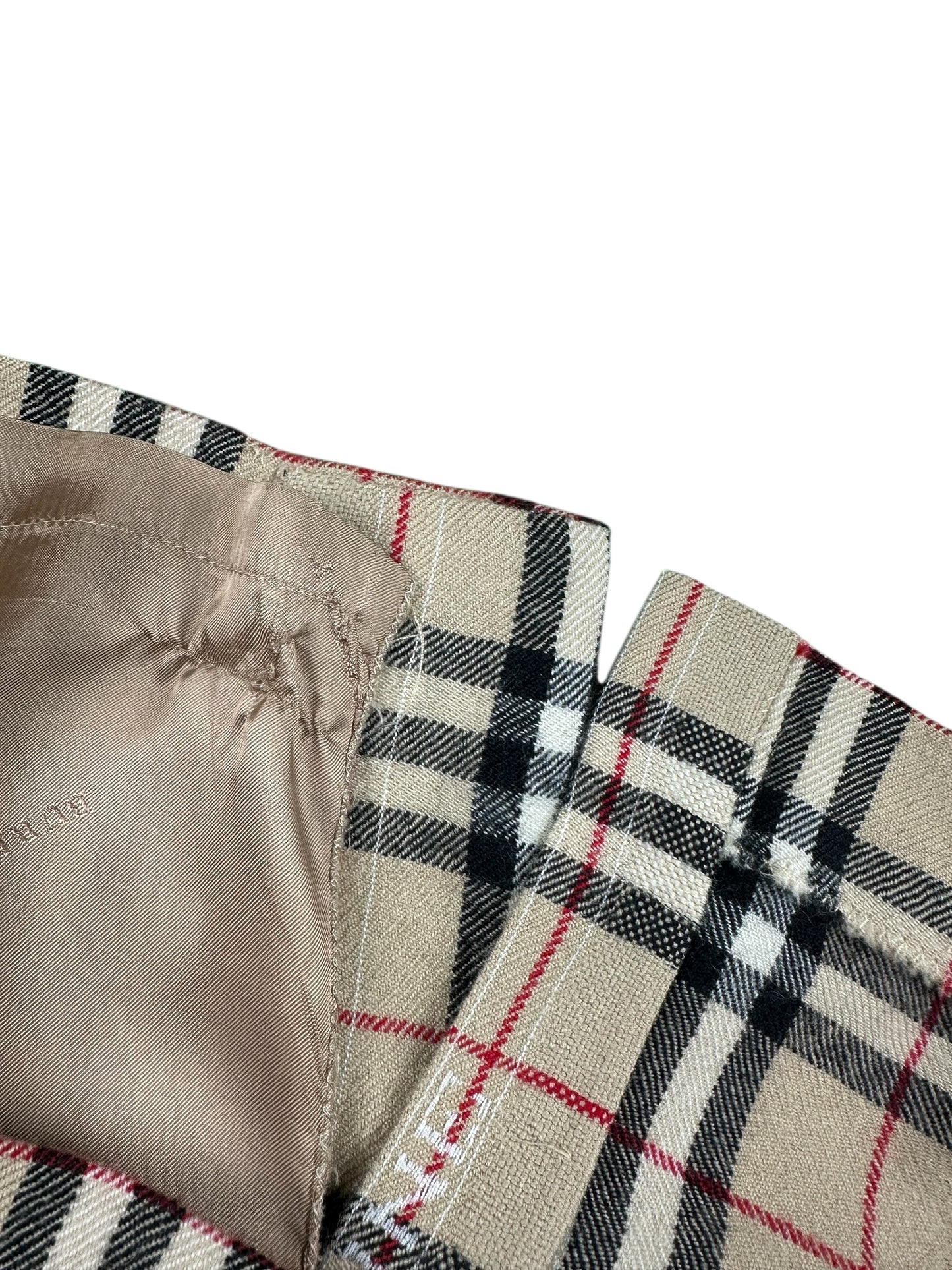 Falda de mujer estilo Burberry
