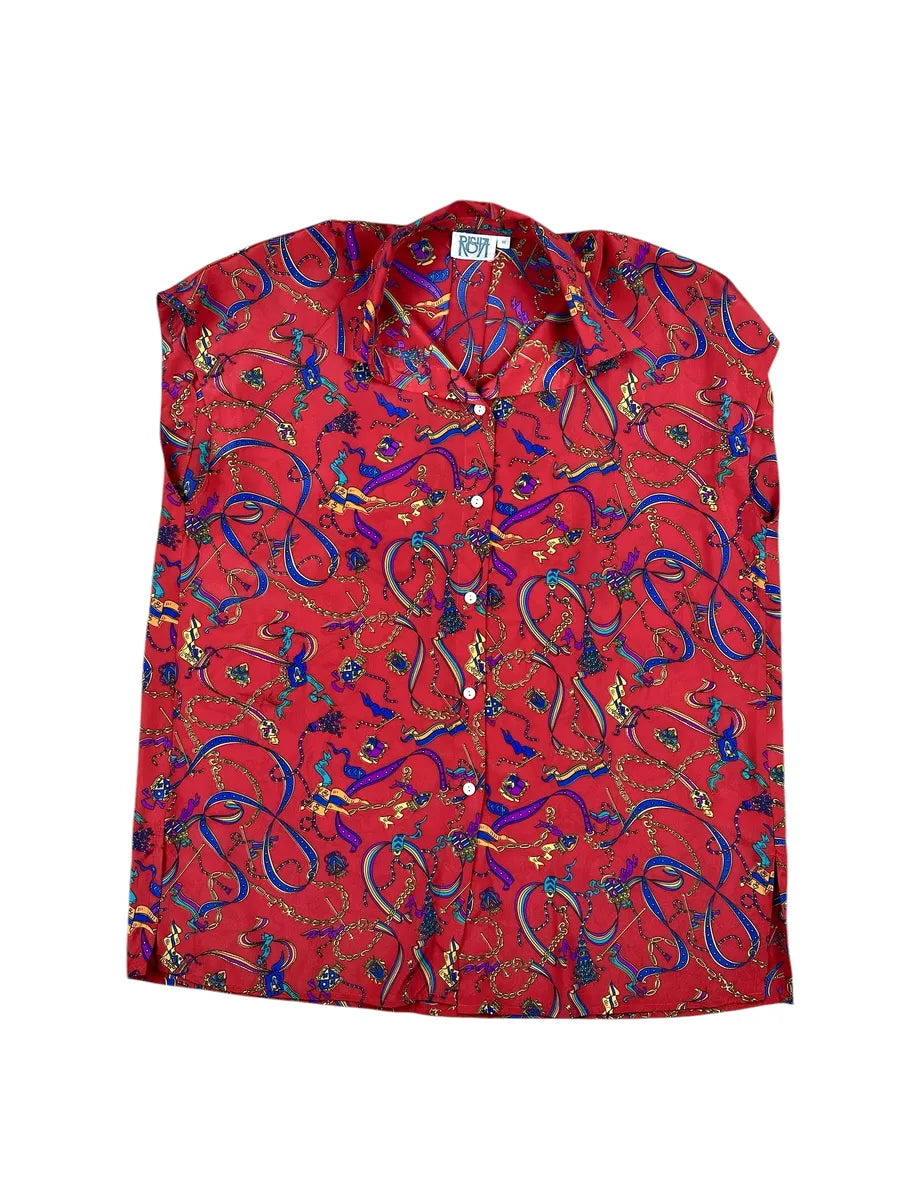 Camicia smanicate vintage da donna