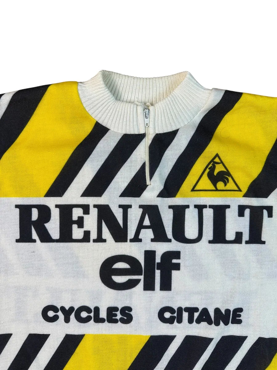 Maglia da Ciclismo Vintage Le Coq Sportif Renault-ELF Anni '80 – Rara