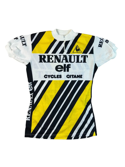 Maglia da Ciclismo Vintage Le Coq Sportif Renault-ELF Anni '80 – Rara