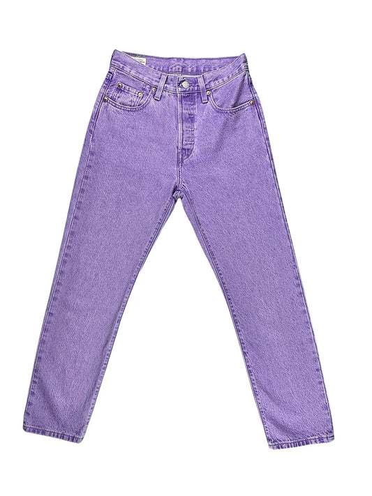 Jeans da donna Levi's 501 viola