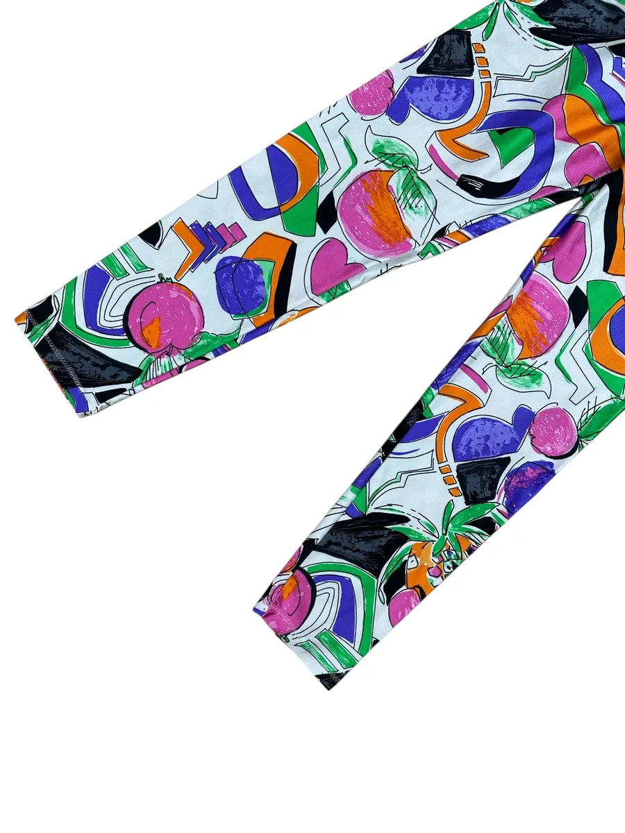 Leggings vintage da donna anni '90