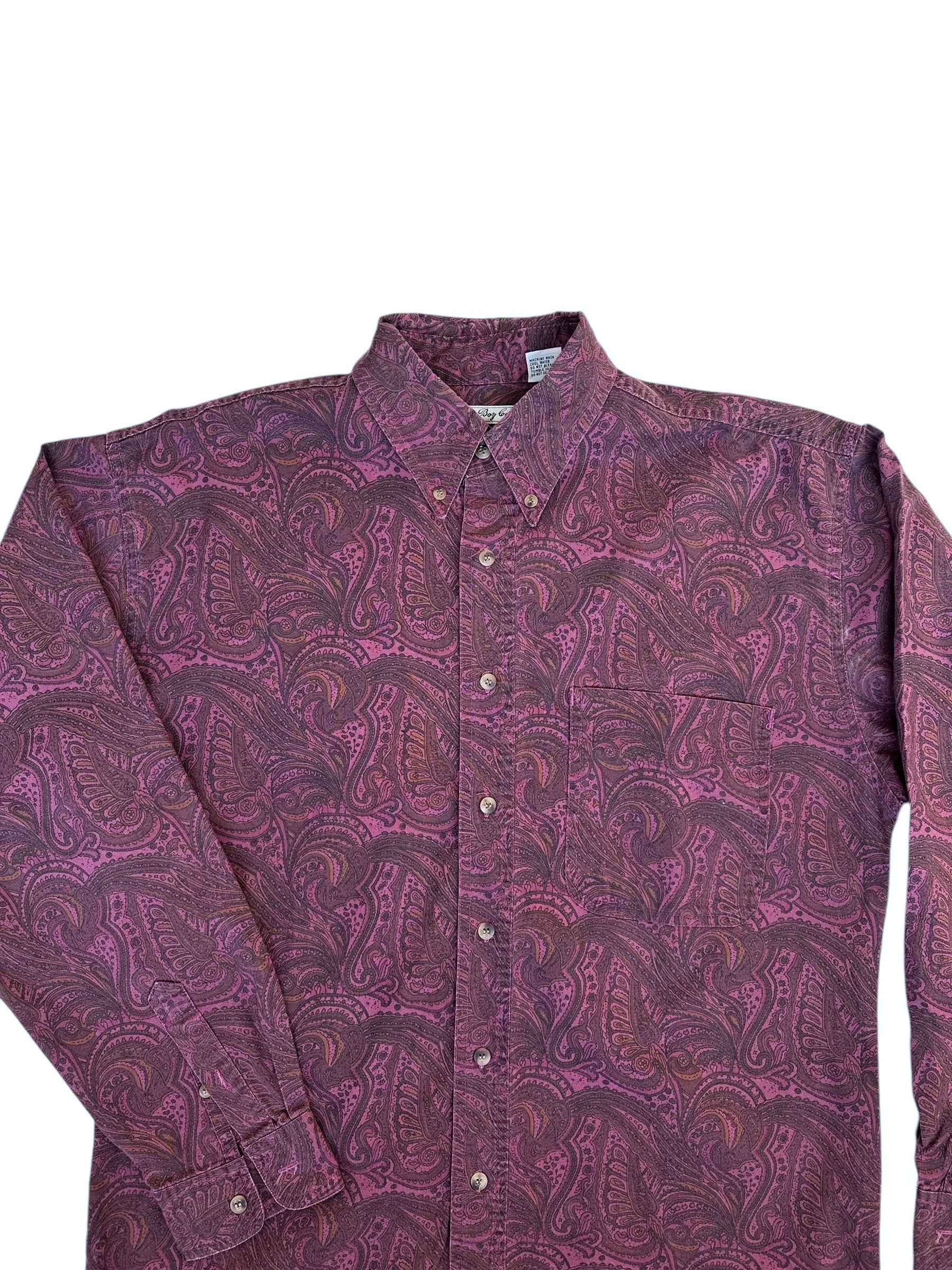Camicia con motivo Paisley