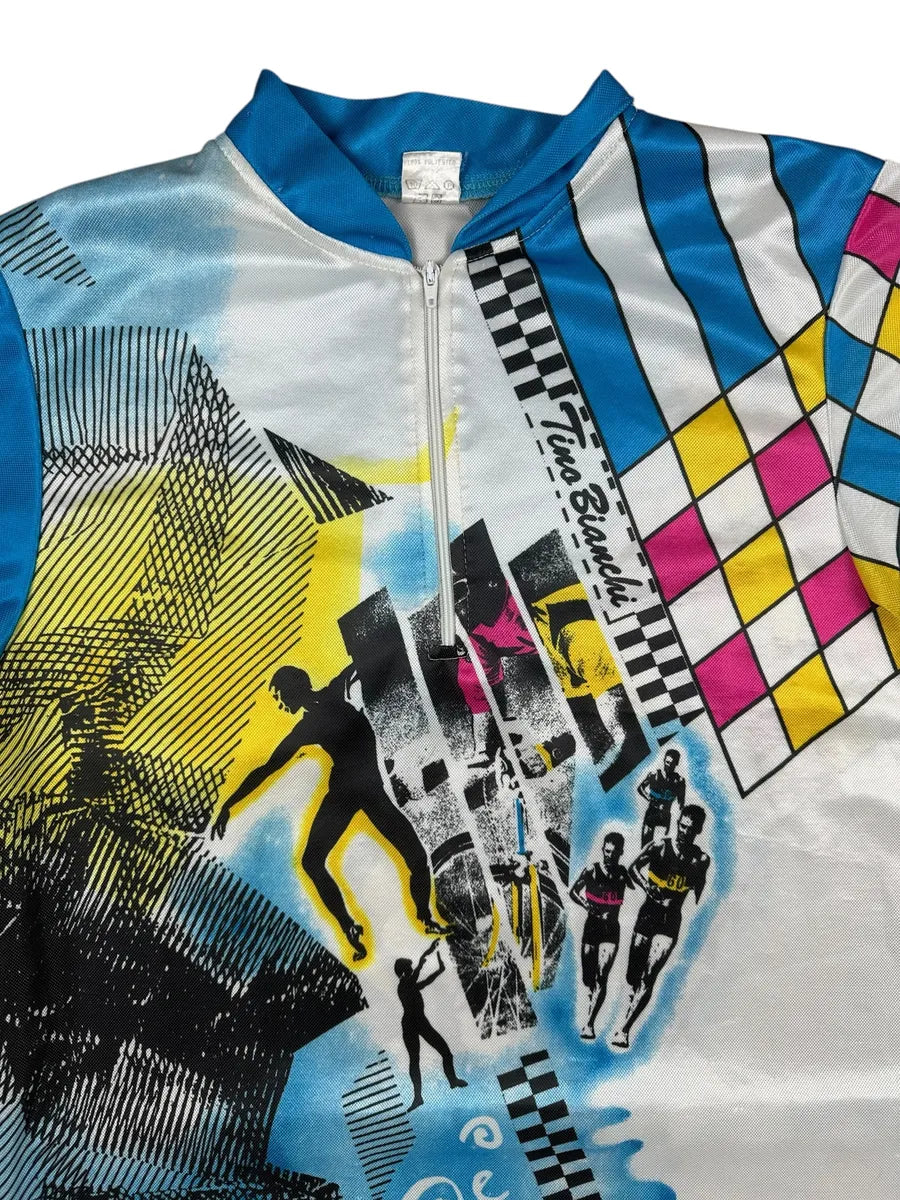 Maglia ciclismo vintage uomo