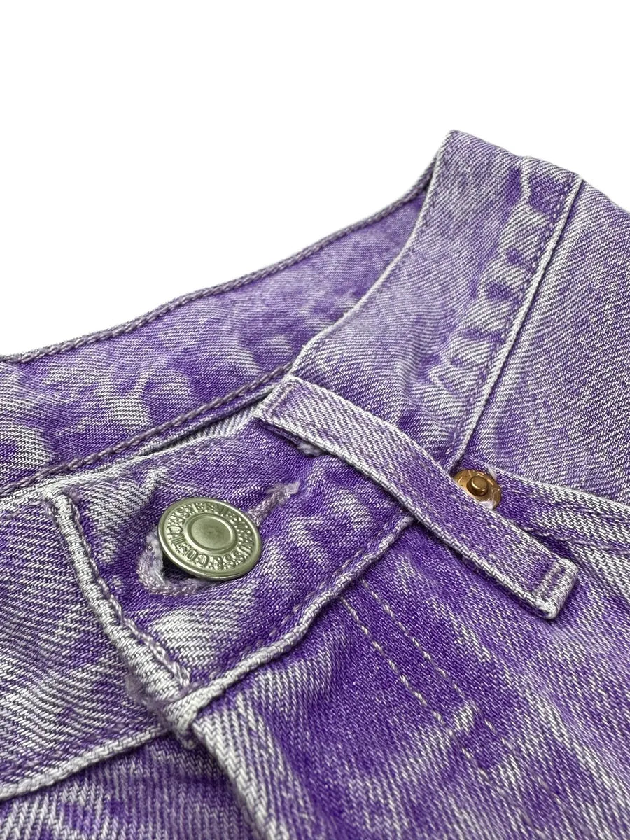 Jeans da donna Levi's 501 viola