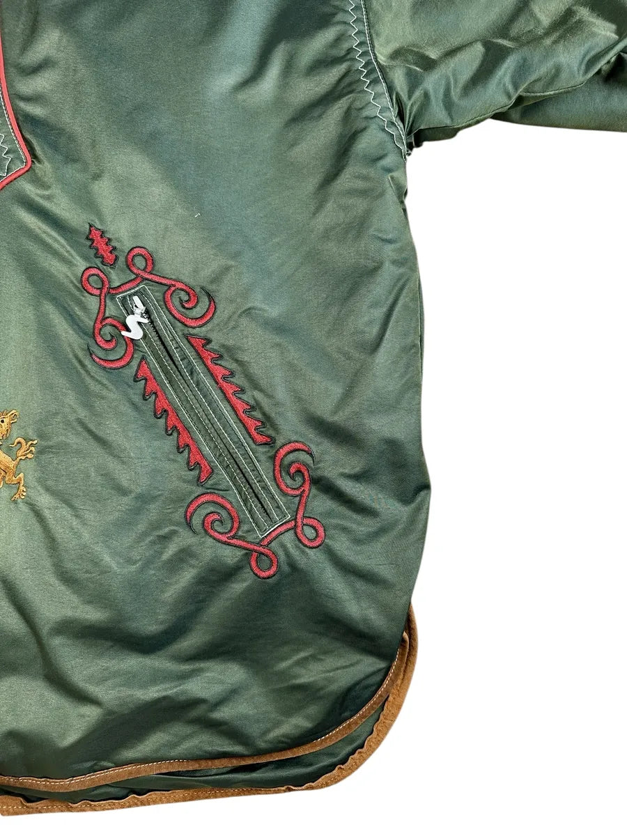 Giubbotto vintage da uomo verde firmato Sportalm
