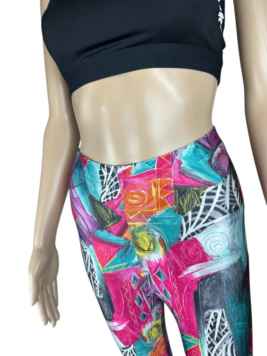 Leggings vintage donna anni '90