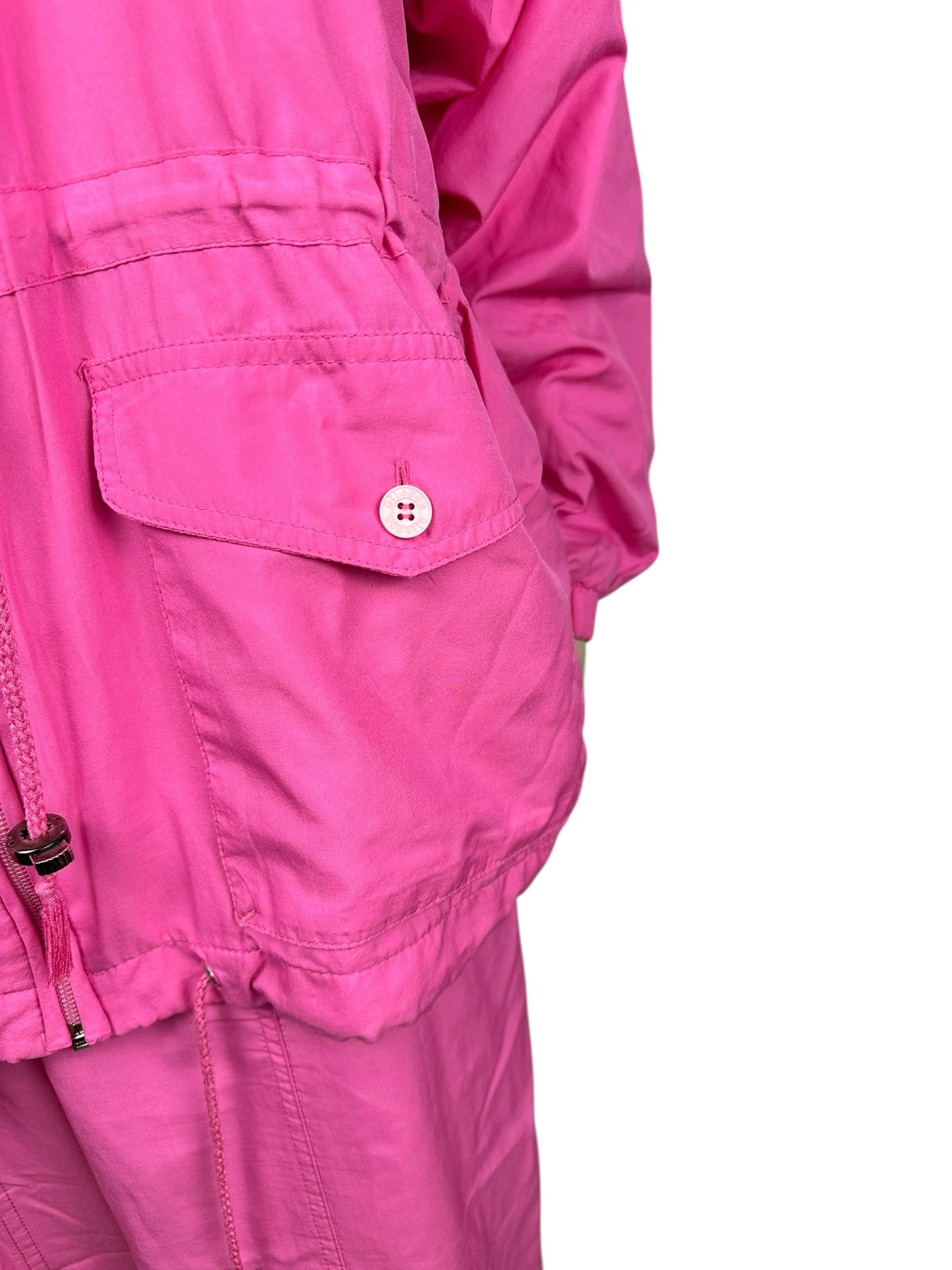 Ellesse - Mono de una pieza vintage rosa de los años 90, talla S/M