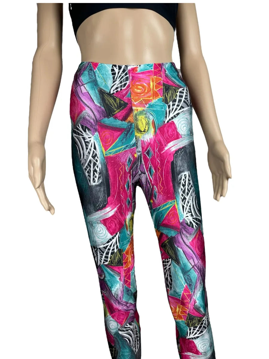 Leggings vintage donna anni '90