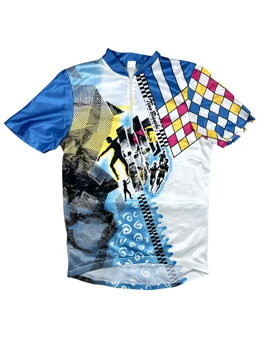 Maglia ciclismo vintage uomo