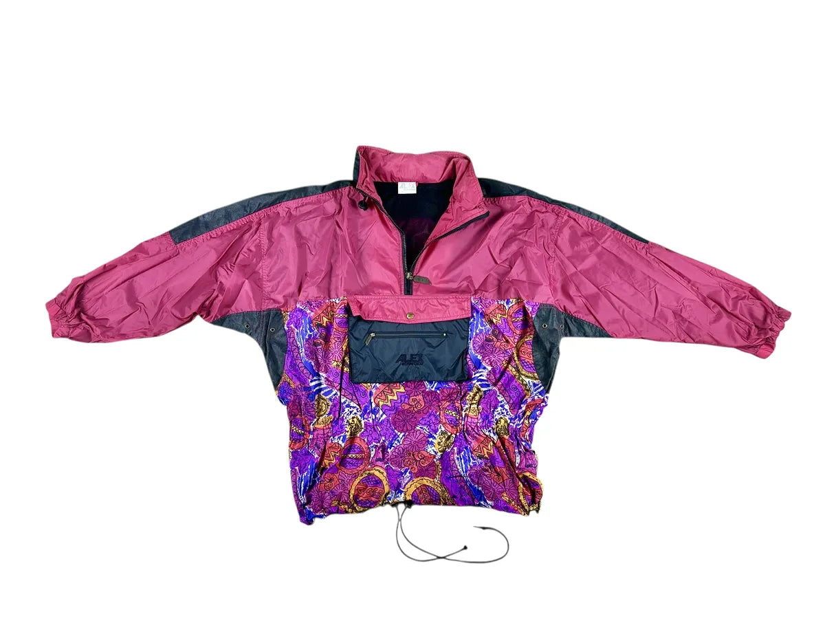 Giacca a vento a sacca vintage da donna Alex Athletics