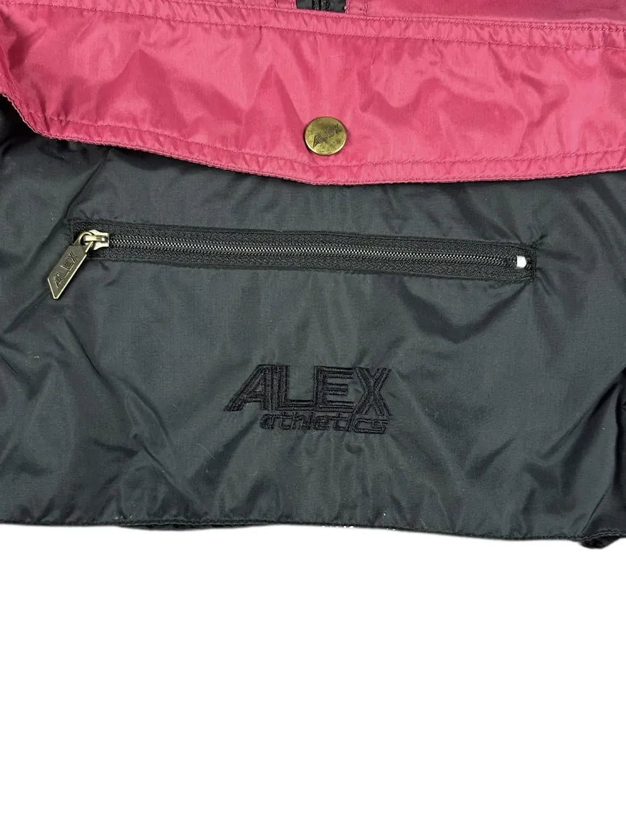 Giacca a vento a sacca vintage da donna Alex Athletics