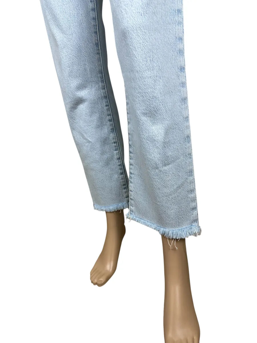 Jeans da donna Levi's 501 con orlo sfrangiato