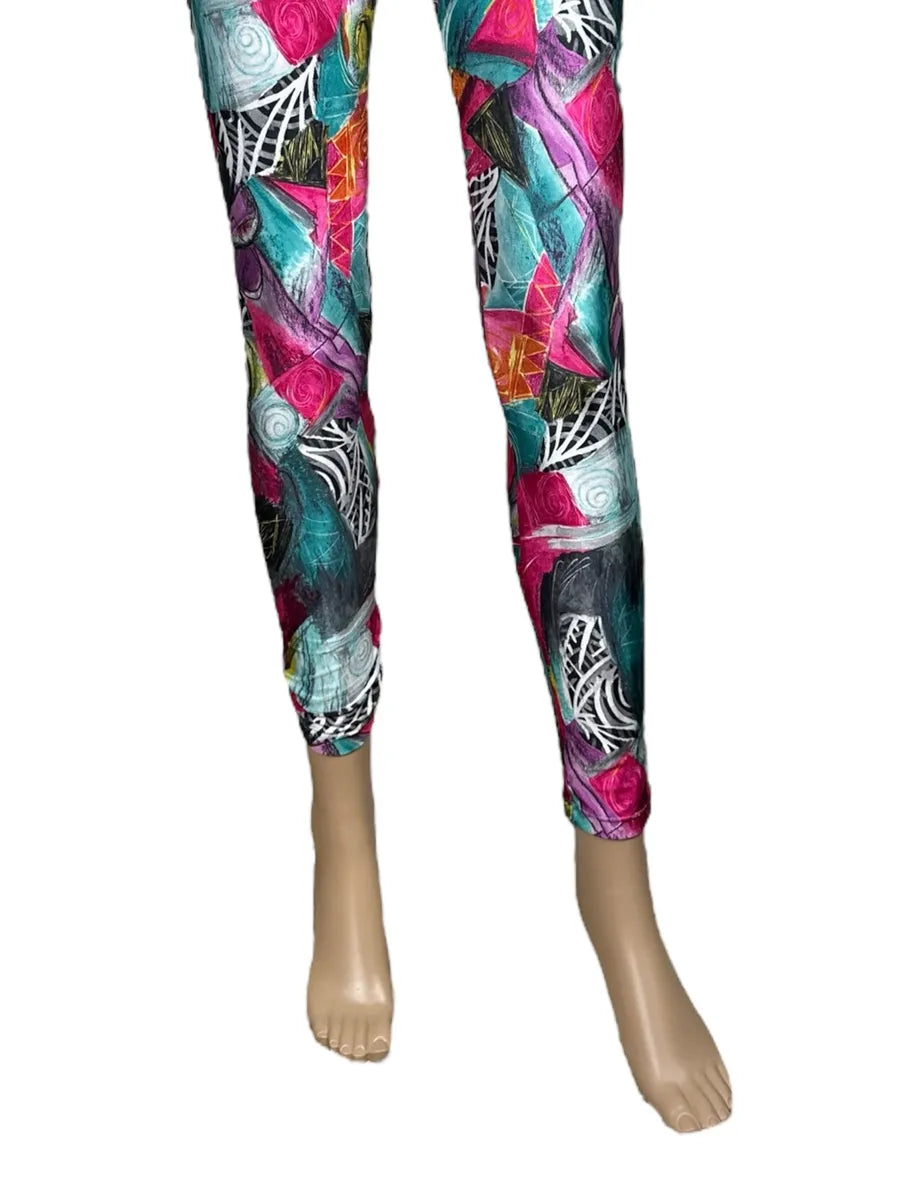 Leggings vintage donna anni '90