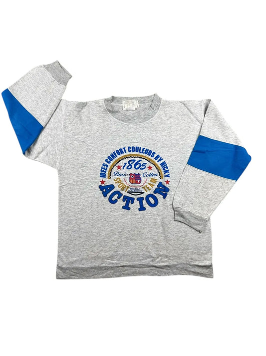 Felpa vintage senza cappuccio