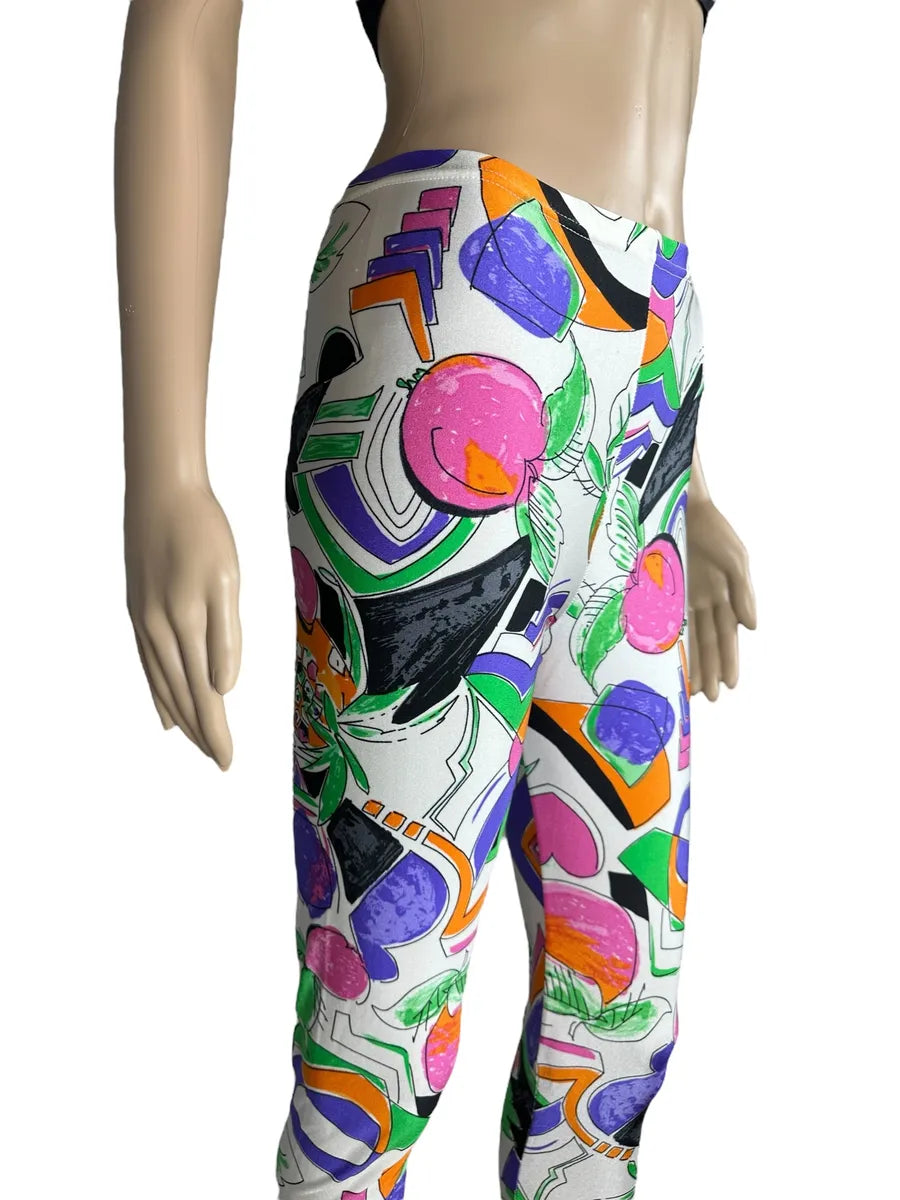 Leggings vintage da donna anni '90