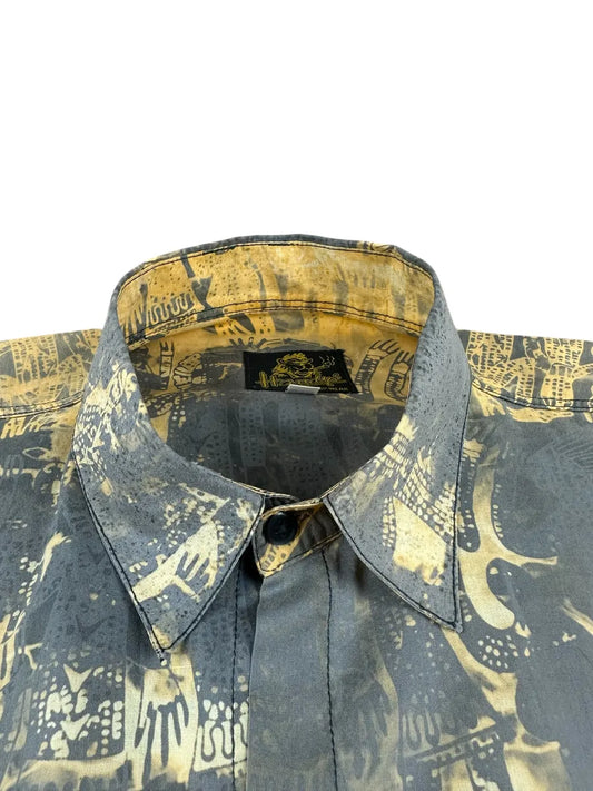 Camicia vintage a maniche corte da uomo
