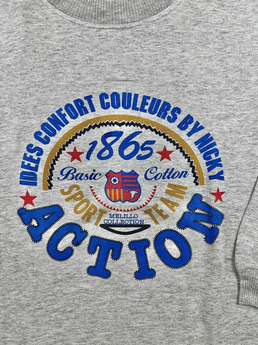 Felpa vintage senza cappuccio