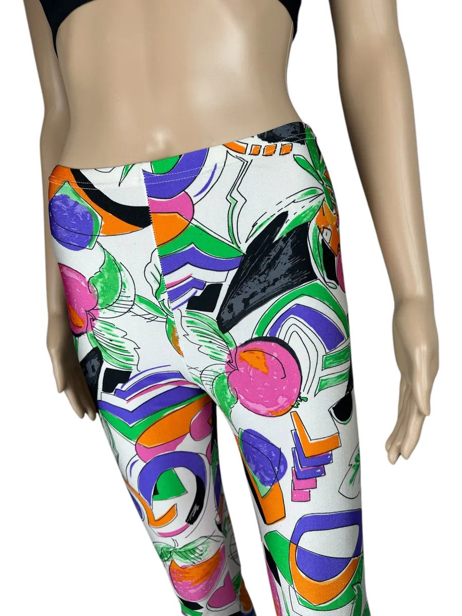 Leggings vintage da donna anni '90