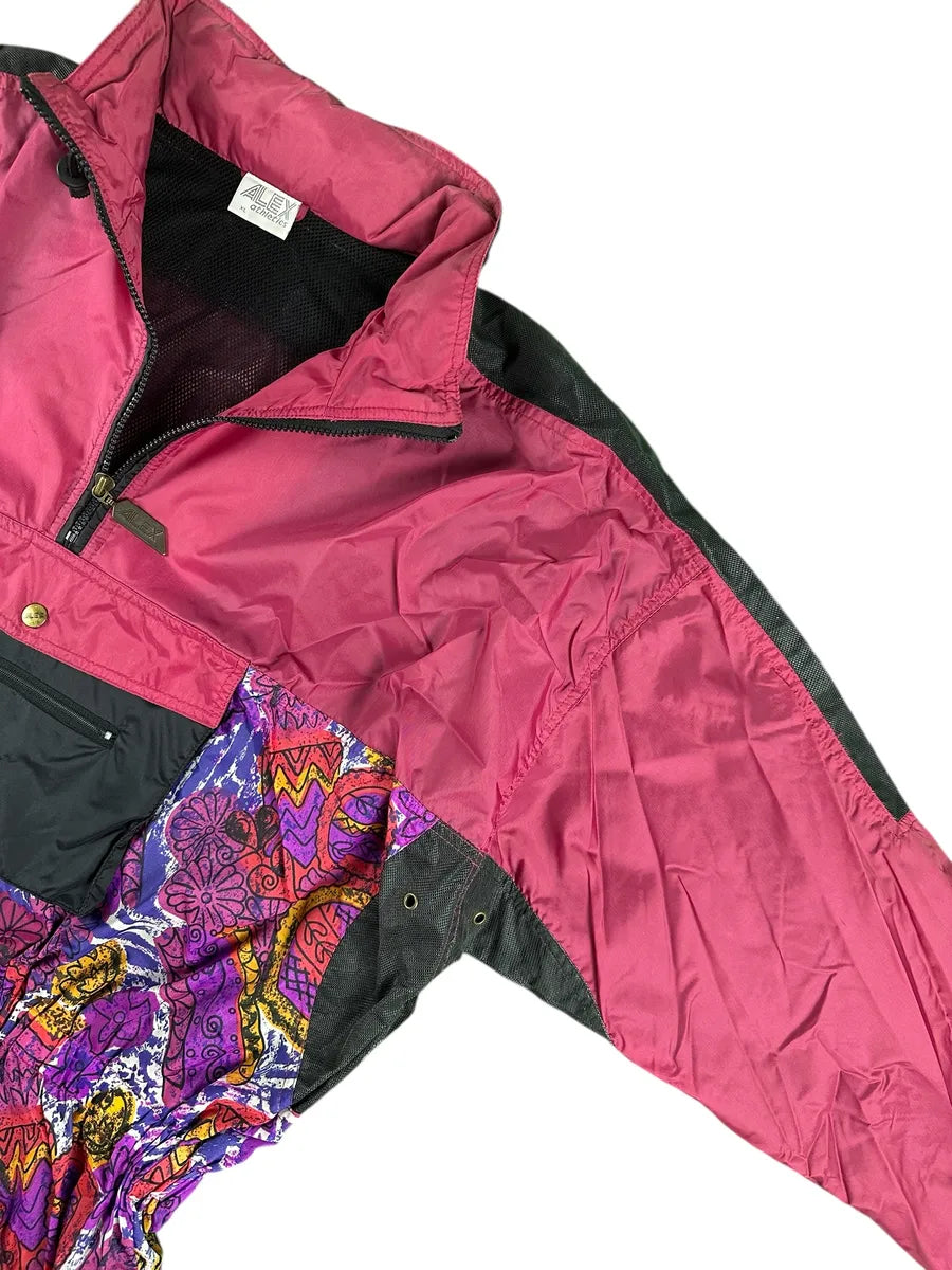 Giacca a vento a sacca vintage da donna Alex Athletics